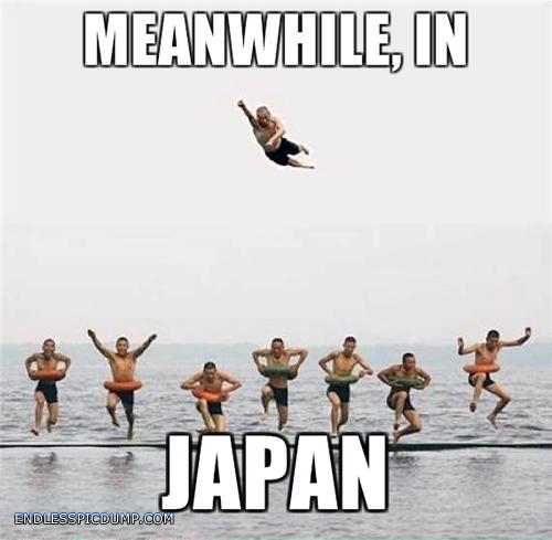meanwhile in japan flying